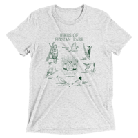 Image 3 of Birds of Elysian Park Tee, Heather Tri-blend (Green version)