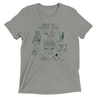 Image 1 of Birds of Elysian Park Tee, Heather Tri-blend (Green version)