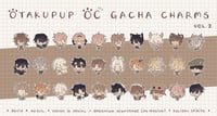 [PRE ORDER] Otakupup's OC Gacha Charms OF HELL V2