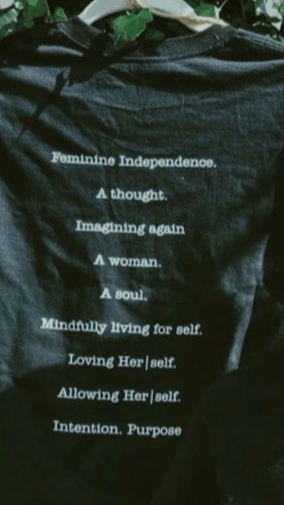 Image of Feminine Independence Tee