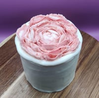 Image 1 of Floating Rose Vanilla Cake