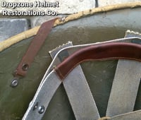 Image 21 of WWII M1 Helmet 34th Infantry Division Schlueter Fixed bale & replica rayon Hawley Liner. NCO.