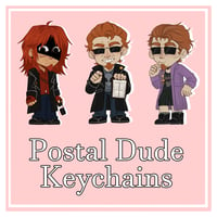 Image of Postal Dude Keychains 