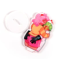 Image 2 of "Grabby" - Gummy and the Doctor Acrylic Standee