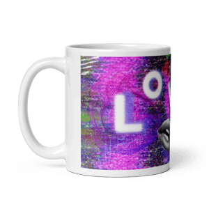 "Lover" Ceramic Mug [White]