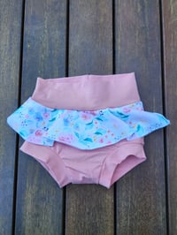 Pink Skirted High Waisted Bummies