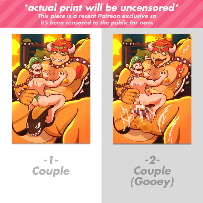 [Art Print] Bowser's Bullet