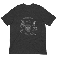 Image 2 of Birds of Elysian Park Tee, 100% Cotton (White version)