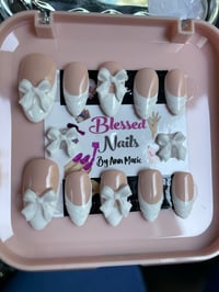 Image 2 of VALENTINO CUTE WHITE BOW FRENCHIES
