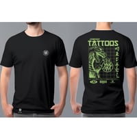 Image 1 of Most Wanted Tattoos Shirt "JPN GLOW IN THE DARK"