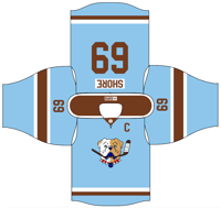 Image 1 of SHORESY Custom Hockey Jersey - FREE SHIPPING