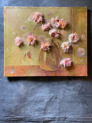 Image of altered perspective painting - blooms no. 05