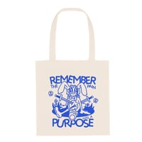 Image 1 of Totebag Sad Rabbit 