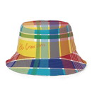 Image 2 of Reversible bucket hat- St. Croix VI Madras
