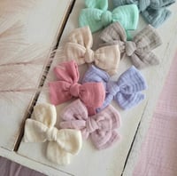 Image 1 of Medium soft pinwheel bows