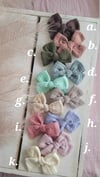 Medium soft pinwheel bows