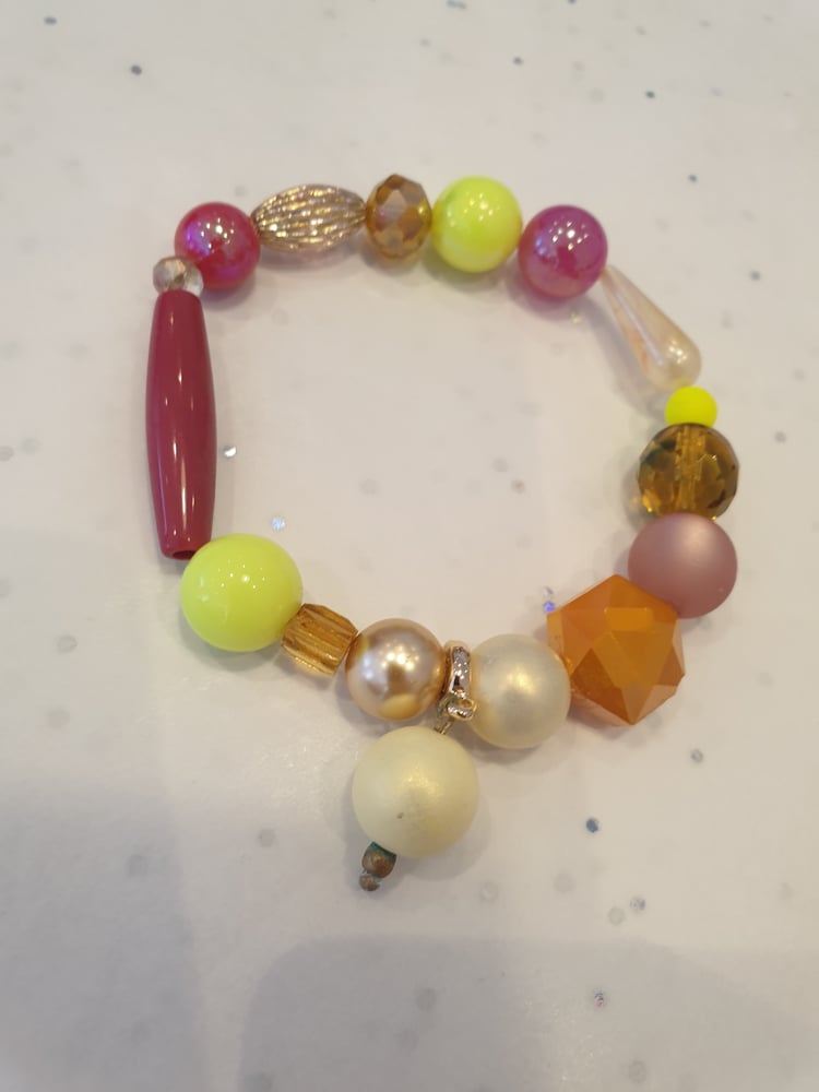 Image of Multi beaded bracelet by Love Beth