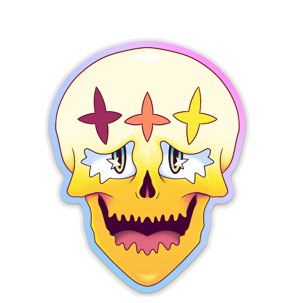 Image of “Star Skull” (Gold)