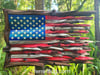 # 639 MEDIUM BATTLE FLAG WITH CEDAR TRIM