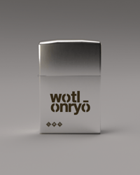 Image 3 of onryō x wotl - Engraved Lighter 