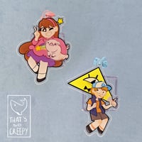 Image 1 of  [GRAVITY FALLS] Keychains dipper mabel