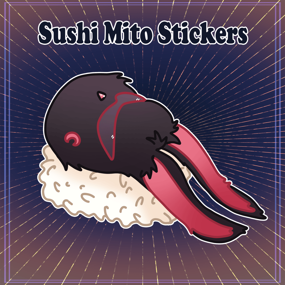 Image of Sushi Mito Stickers