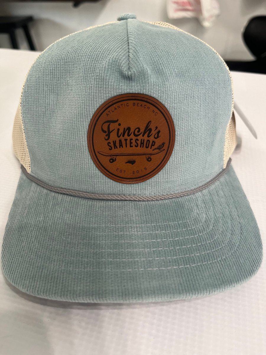 Image of Finchs Chord Leather Patch Hat 
