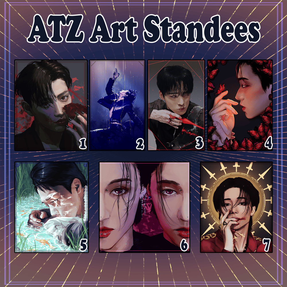 Image of ATEEZ Art Standees