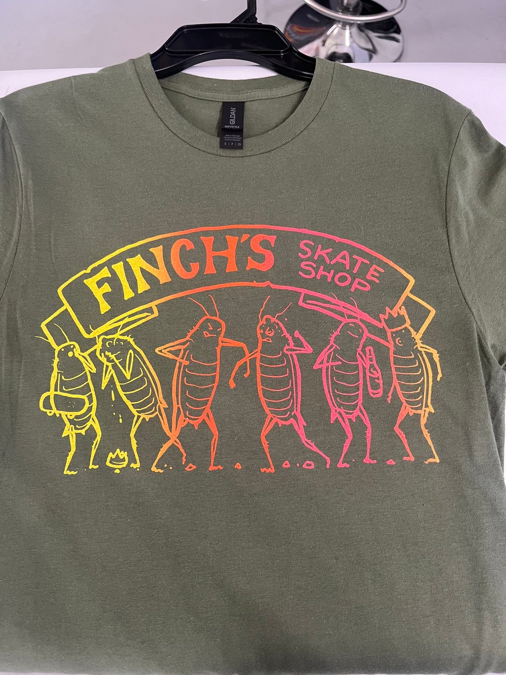 Image of Finchs Shop Tee Olive