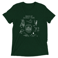 Image 1 of Birds of Elysian Park Tee, Heather Tri-blend (White version)