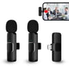New Wireless Lavalier Microphone Audio Video Recording Mini Mic For Live Broadcast Gaming Cell Phone