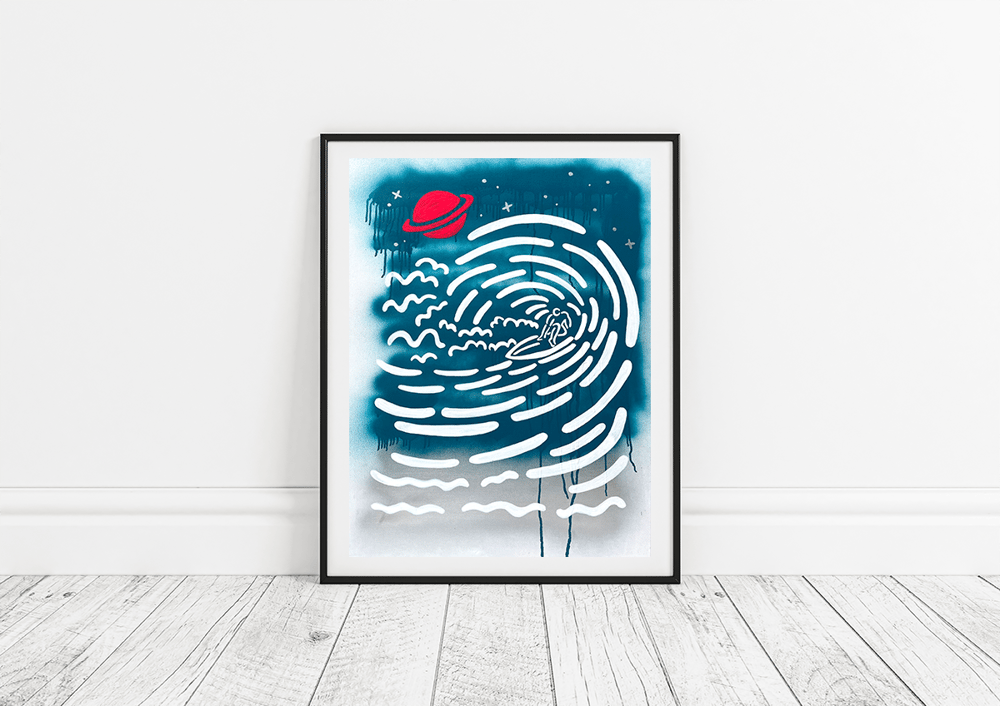 Space Case | Surf Print