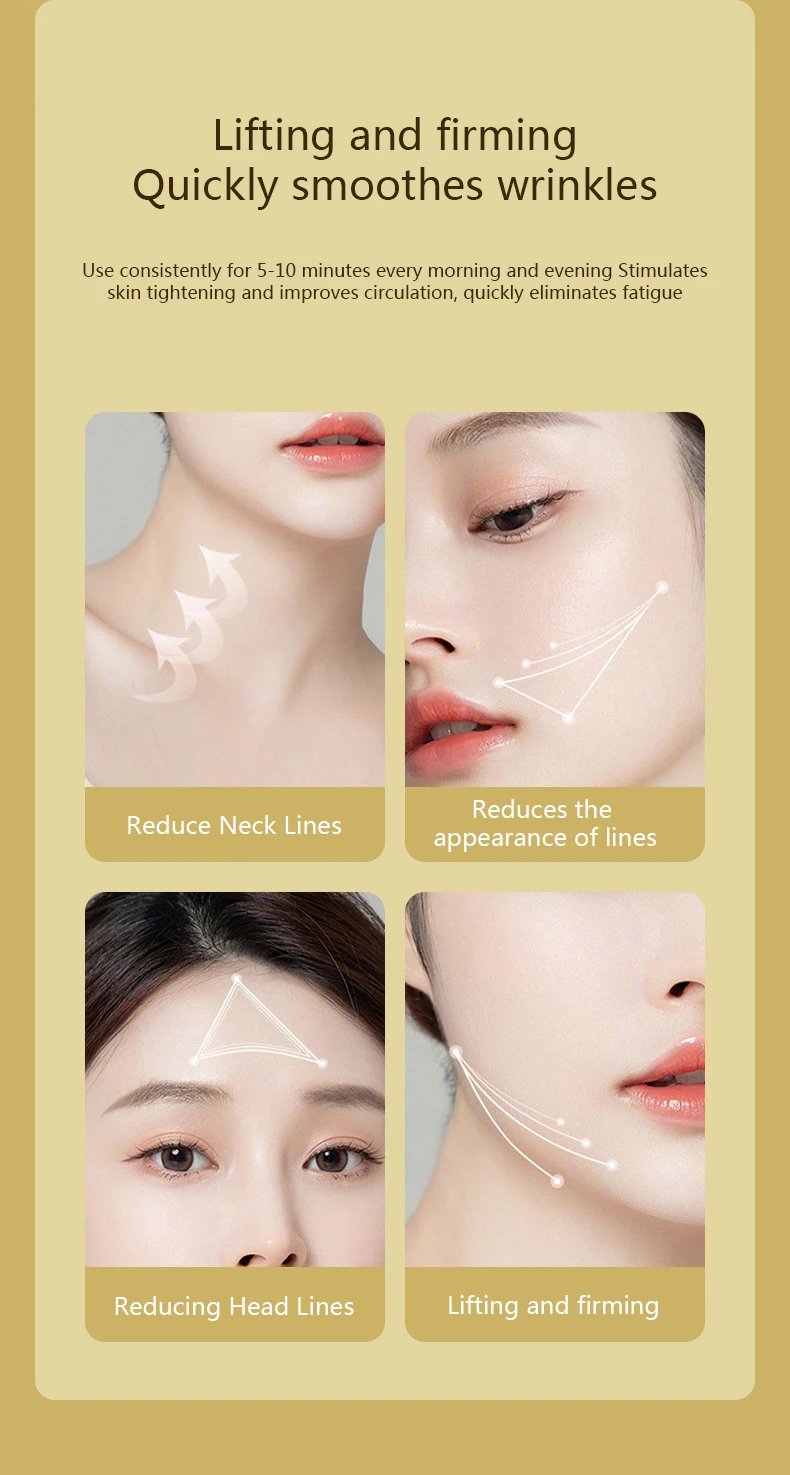 New Soft Anti Neck Wrinkle Remover Face Beauty Device Therapy Skin Tighten Prevent Aging Double Chin