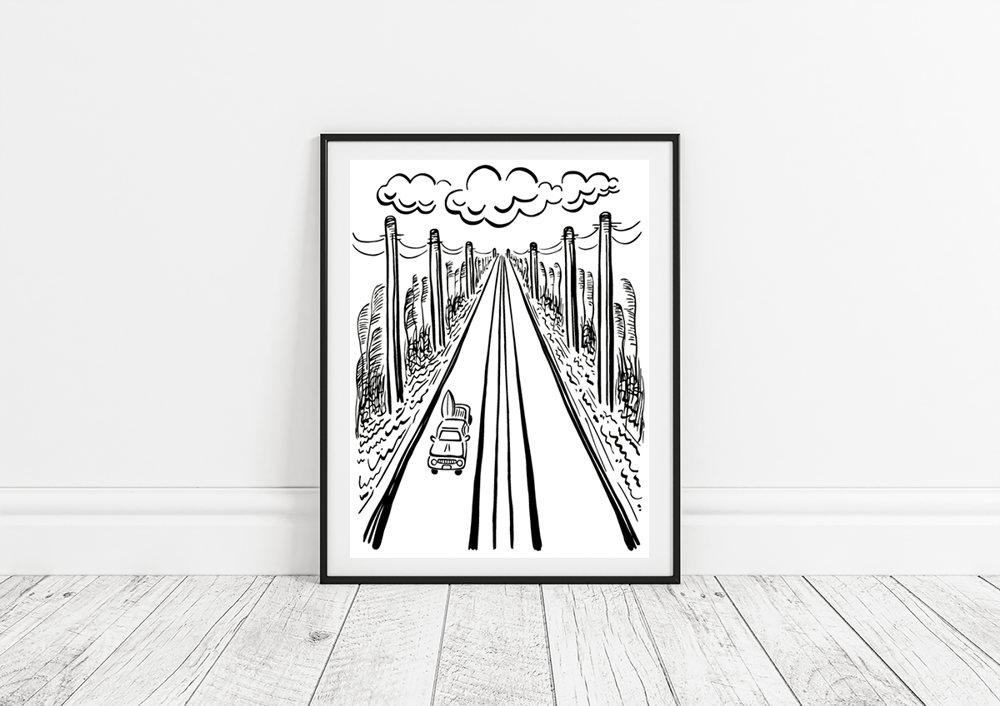 On The Stretch | Surf Print