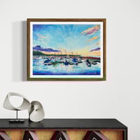 Image 1 of By the Docks | Art Print