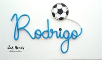 Image 4 of Nombre tricotado terminación fútbol 