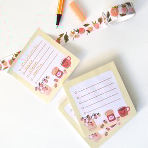 Image of Little List Strawberry Sticky Note