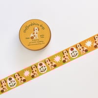 Image 2 of Staffordshire Dog Washi Tape 19mm