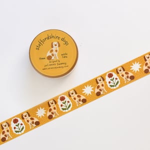 Image of Staffordshire Dog Washi Tape 19mm