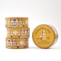Image 1 of Staffordshire Dog Washi Tape 19mm
