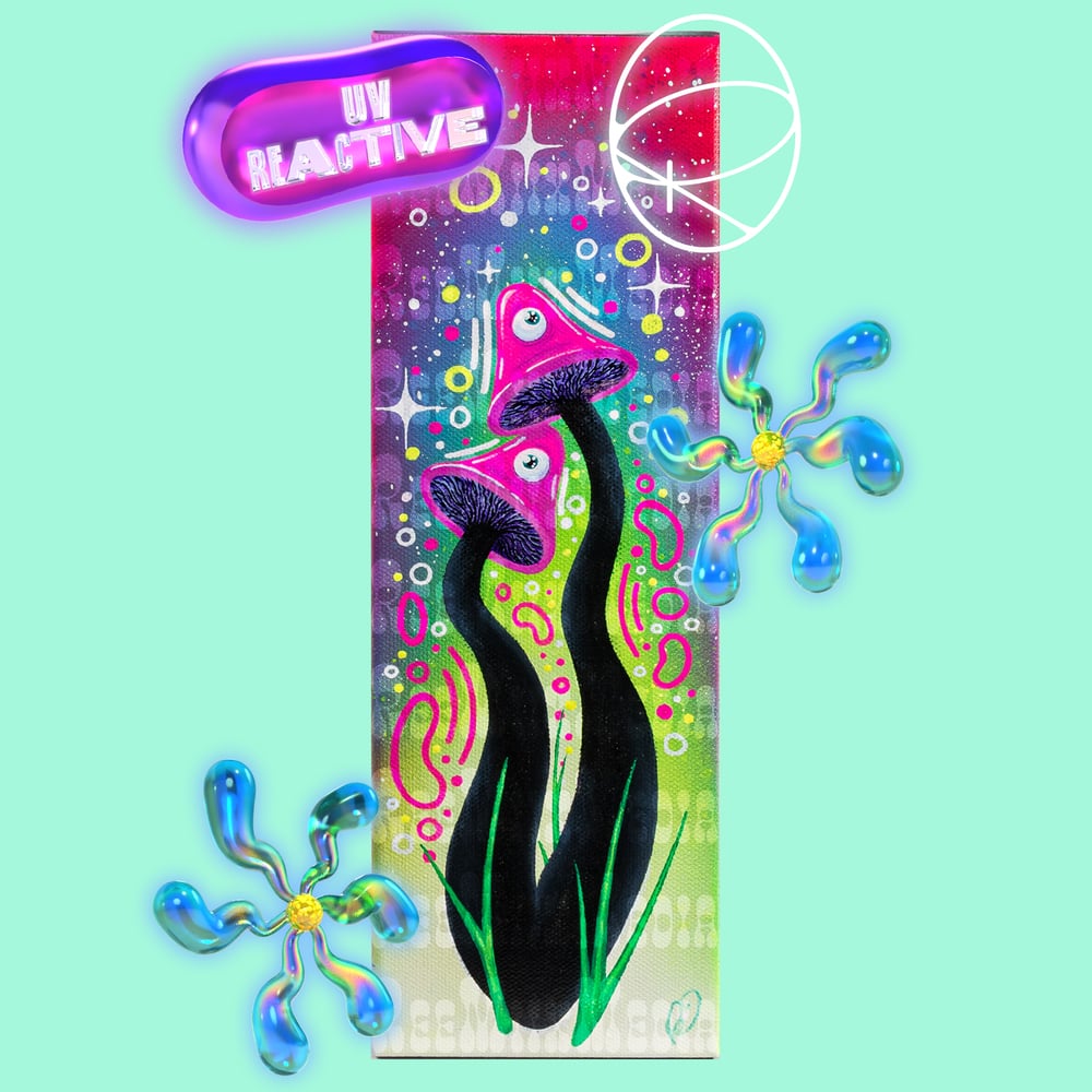 Image of Cosmic Pink Shroomies ORIGINAL
