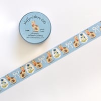 Image 4 of Staffordshire Cat Washi Tape 19mm
