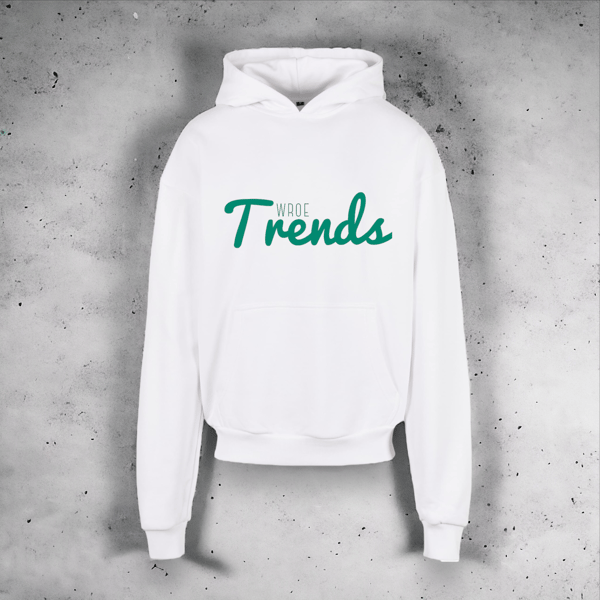 Image of WHITE TRENDS ULTRA HEAVY HOODIE