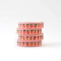 Image 4 of Little Strawberries 10mm Washi Tape 