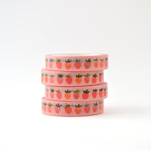 Image of Little Strawberries Washi Tape 10mm