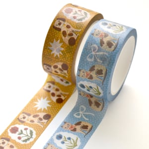 Image of Staffordshire Cat Washi Tape 19mm