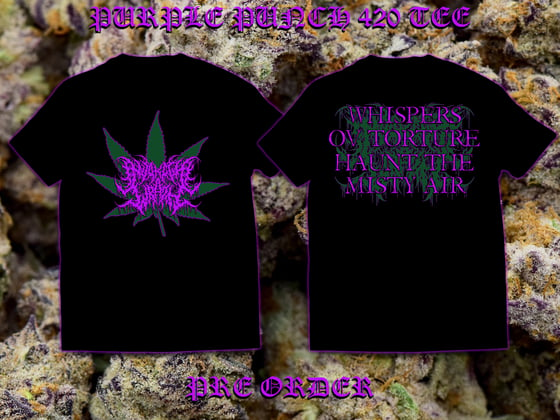 Image of "Purple Punch" 4/20 Tee Shirt PRE ORDER