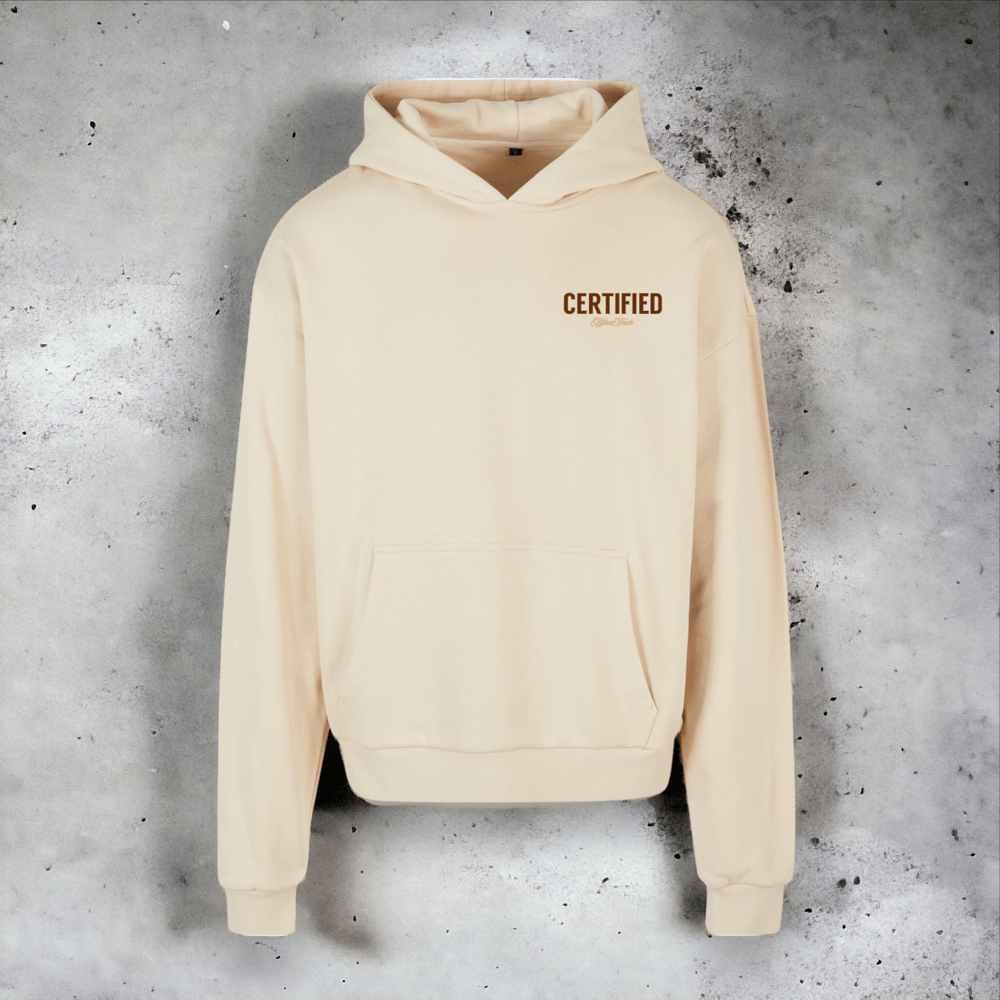 Image of SAND MINI CERT ULTRA HEAVY HOODIE