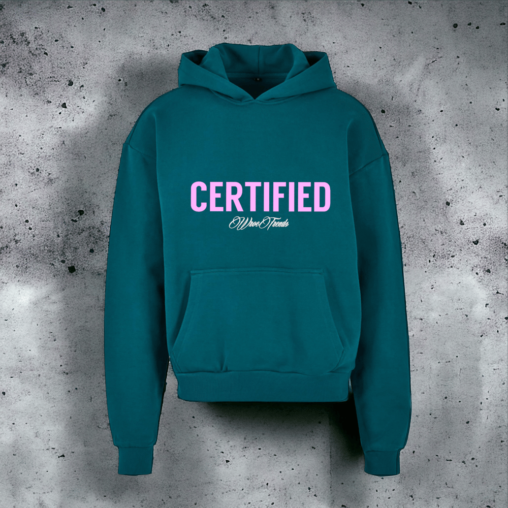 Image of RETRO GREEN CERT ULTRA HEAVY HOODIE