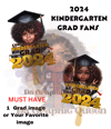 12 Kindergarten Grad Fan
